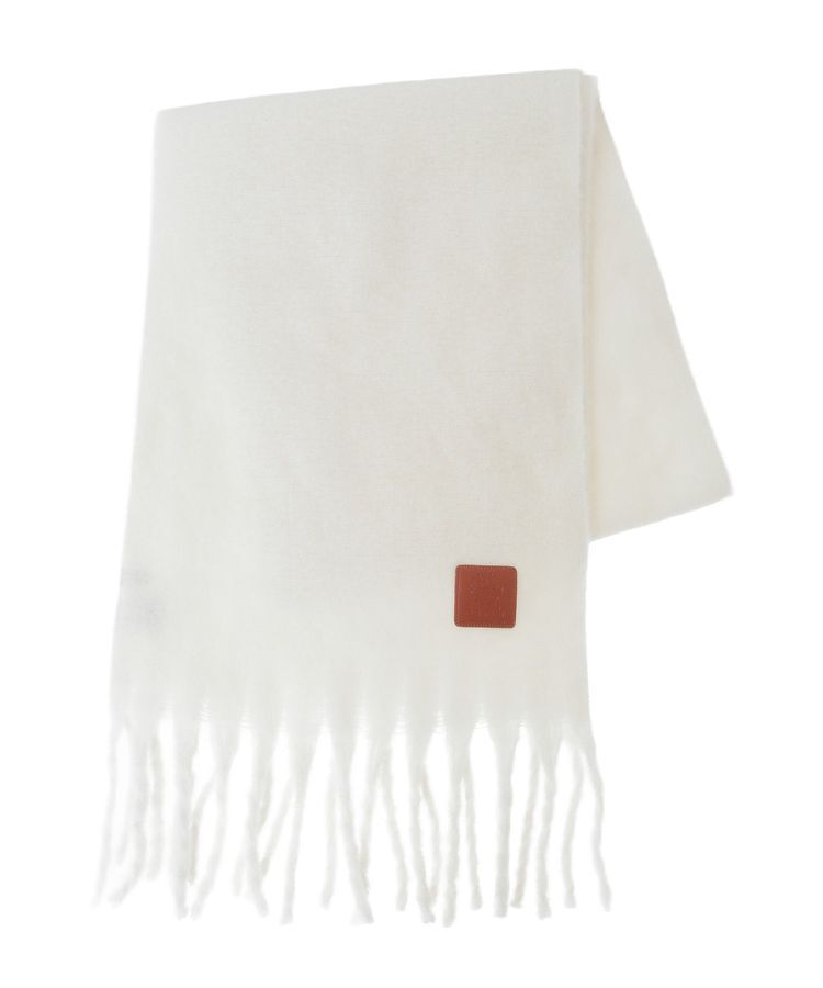 earth music&ecology「ワンポイントビッグマフラー」|マフラー|