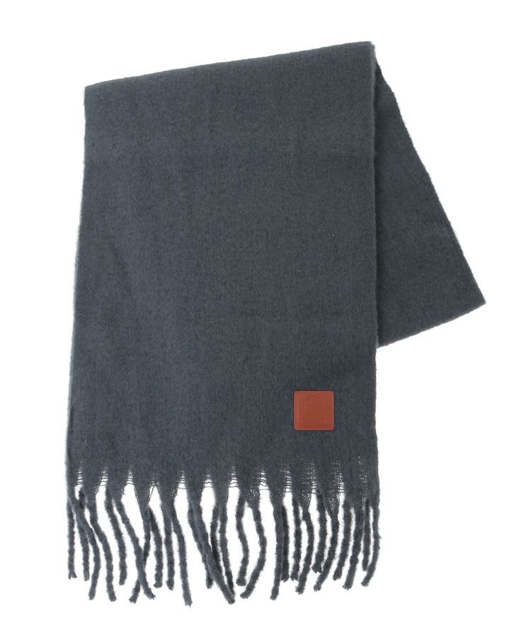 earth music&ecology「ワンポイントビッグマフラー」|マフラー|