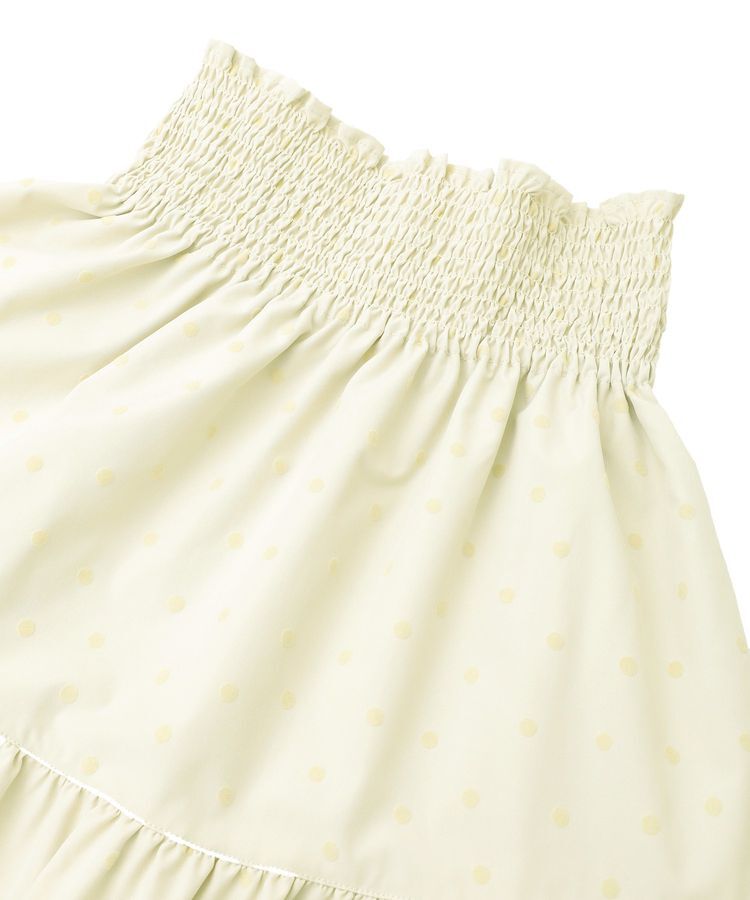 earth music&ecology「ウエストシャーリングティアードスカート」|フレア|