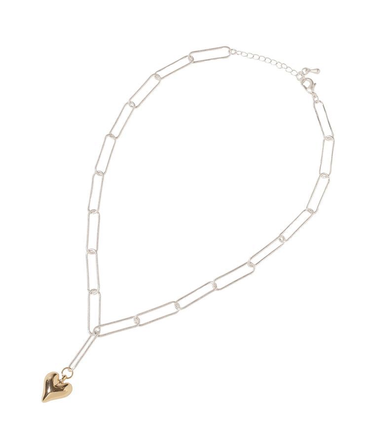 earth music&ecology「ハートチェーンネックレス」|ネックレス|