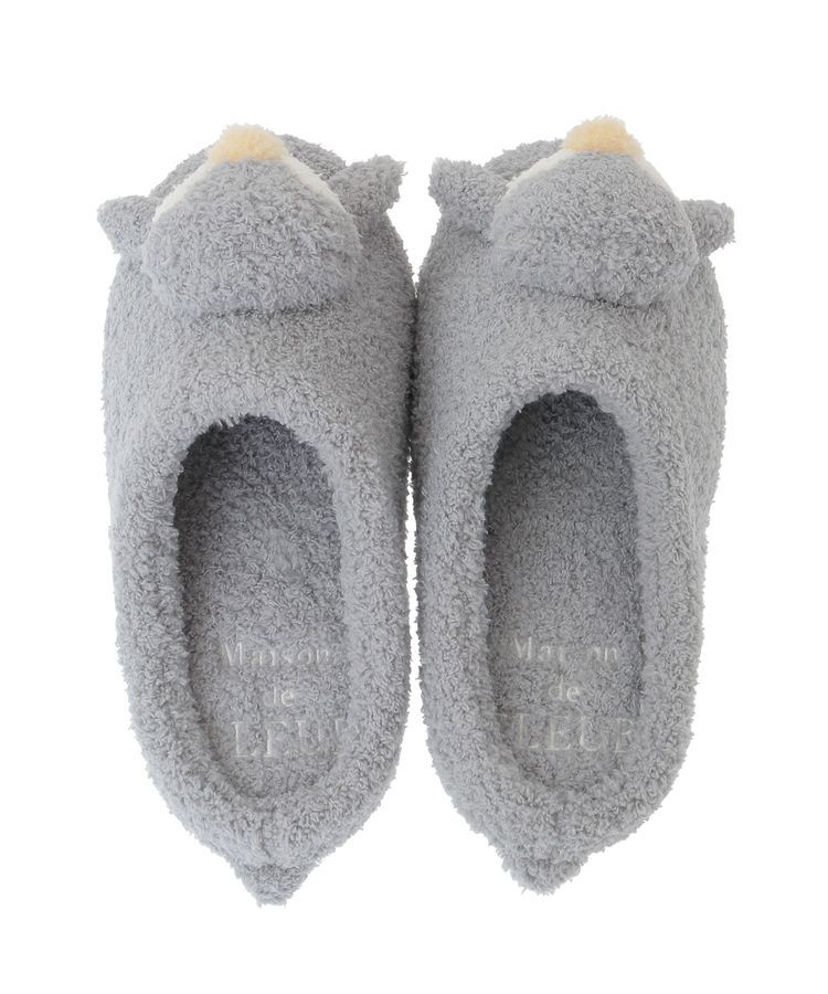 Maison de FLEUR「ペンギンルームシューズ」|ルームウェア|