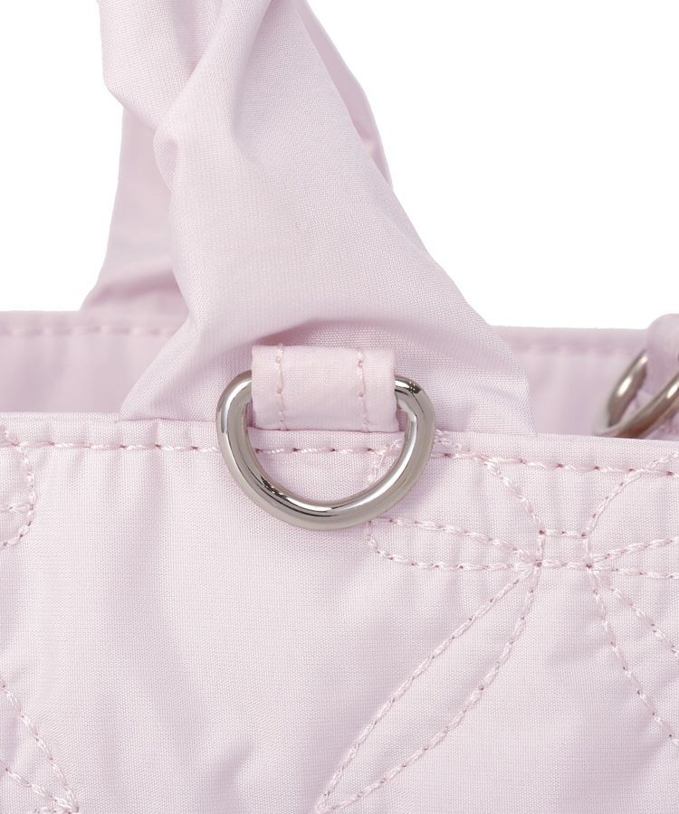 Maison de FLEUR「ギャザーハンドル2Wayリボンキルティングトート」|ハンドバッグ|