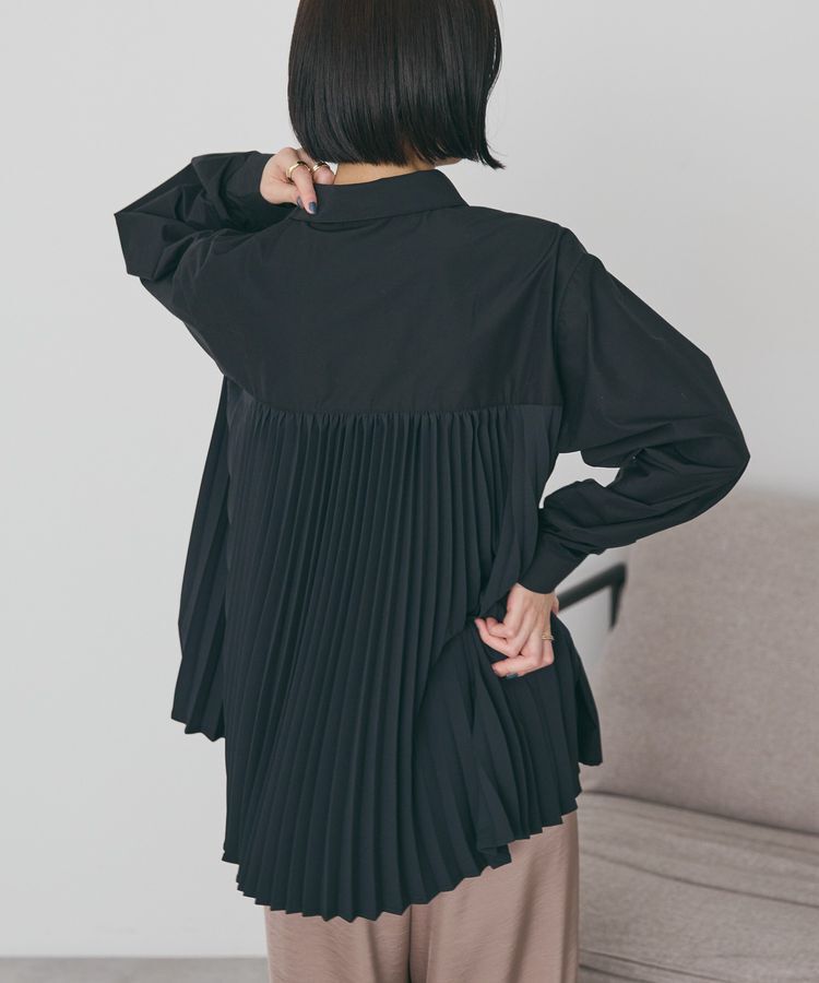 AMERICAN HOLIC「【イージーケア】バックプリーツシャツ」|シャツ・ブラウス|