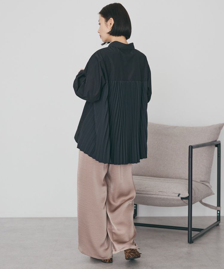 AMERICAN HOLIC「【イージーケア】バックプリーツシャツ」|シャツ・ブラウス|