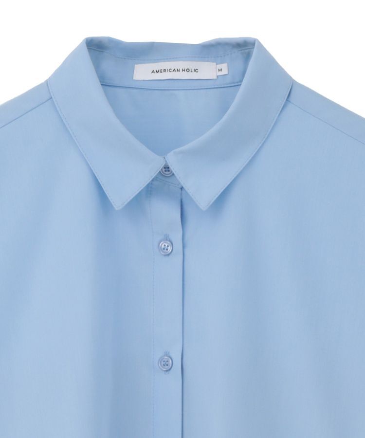 AMERICAN HOLIC「【イージーケア】バックプリーツシャツ」|シャツ・ブラウス|