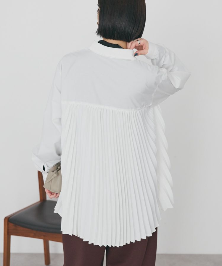 AMERICAN HOLIC「【イージーケア】バックプリーツシャツ」|シャツ・ブラウス|