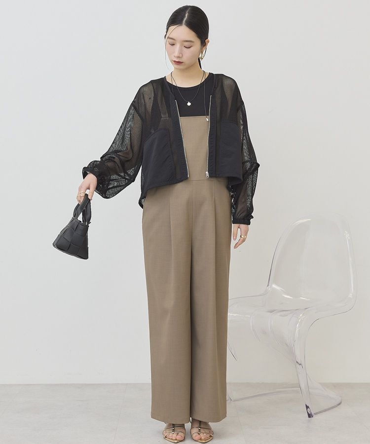 AMERICAN HOLIC「スクエアキャミサロペット」|オールインワン|