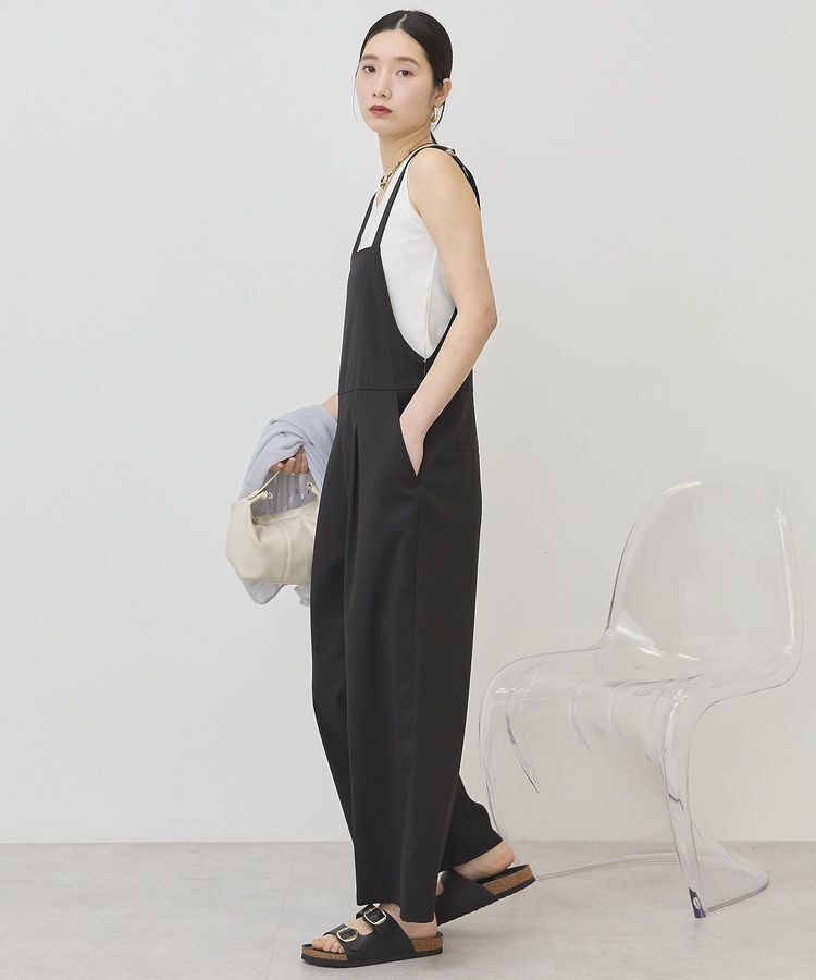 AMERICAN HOLIC「スクエアキャミサロペット」|オールインワン|