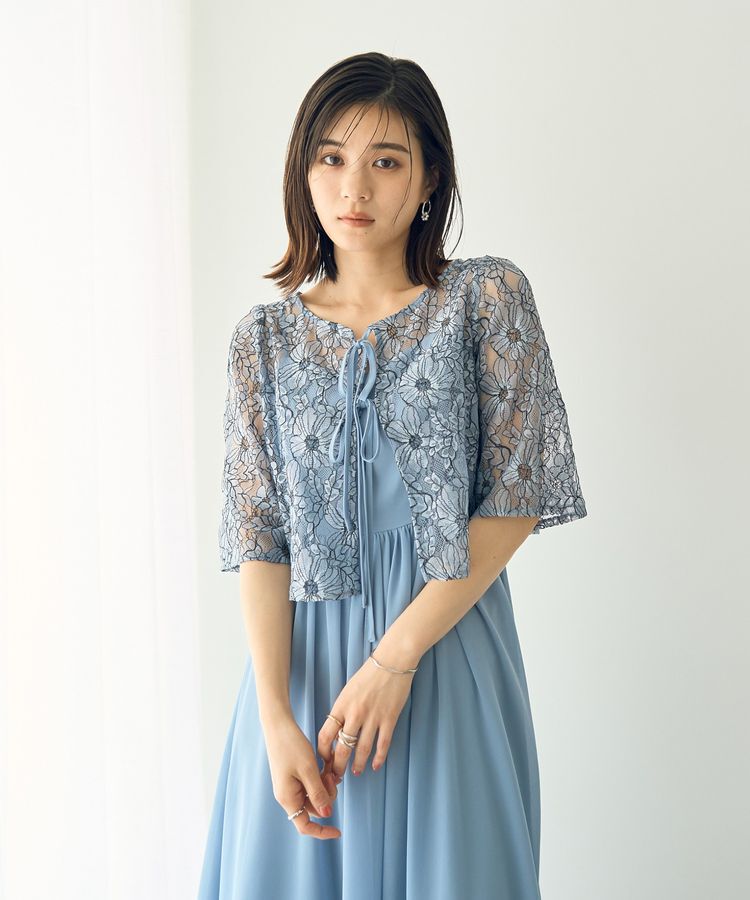 YECCA VECCA「【2点SET】3wayレース&times;キャミドレス」|ワンピース|Light Blue