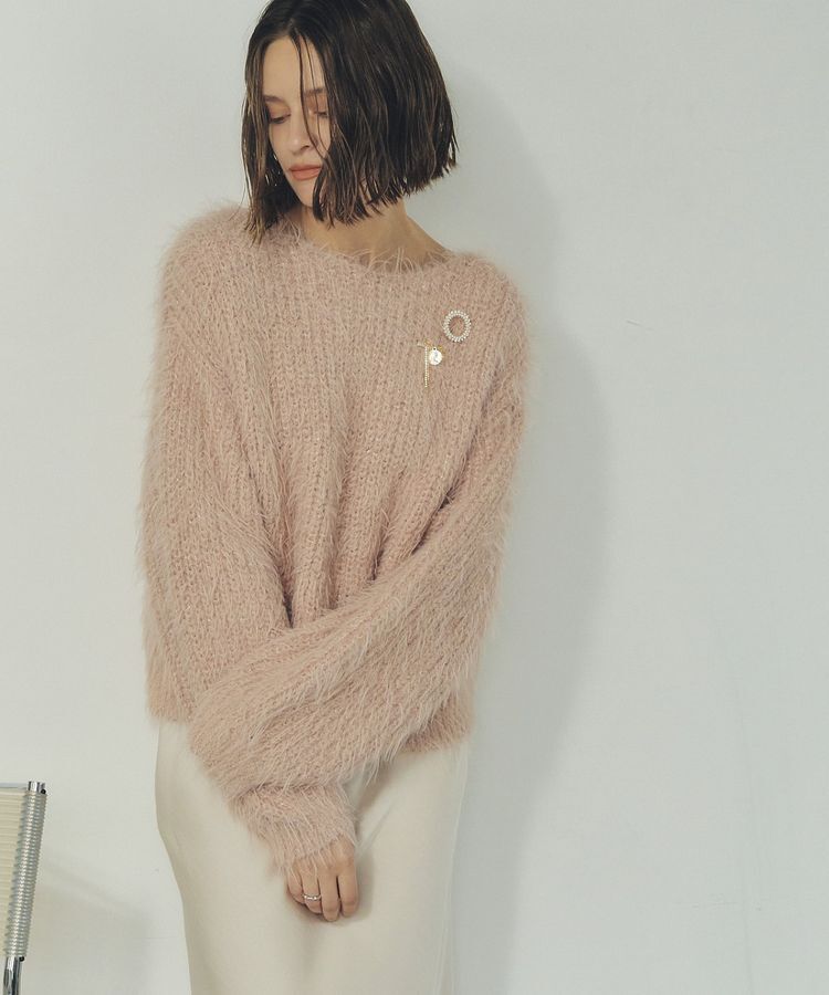 YECCA VECCA「パールビジューサークルブローチ」|その他|