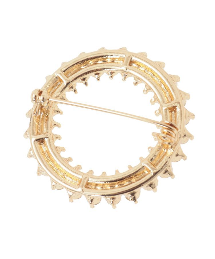 YECCA VECCA「パールビジューサークルブローチ」|その他|