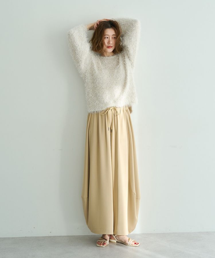 YECCA VECCA「ラメ混シャギーニット」|ニット・セーター|