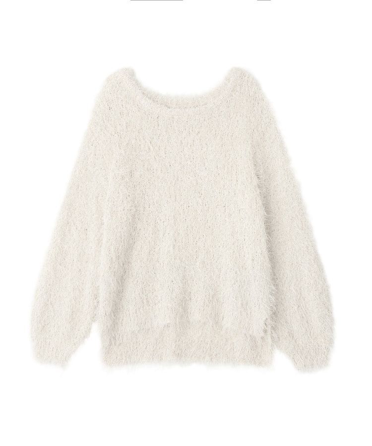 YECCA VECCA「ラメ混シャギーニット」|ニット・セーター|