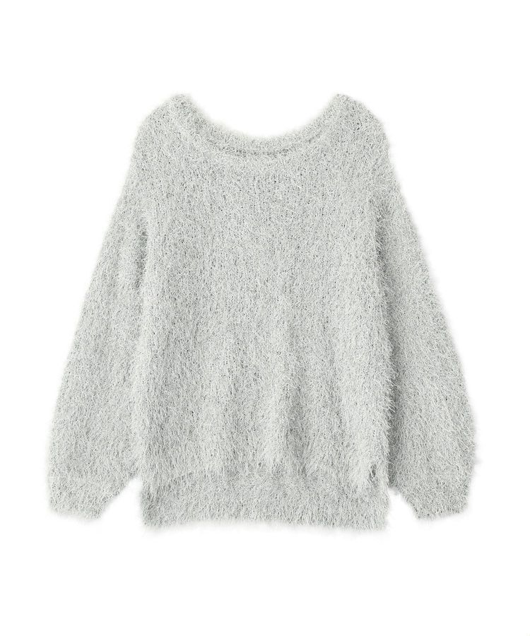 YECCA VECCA「ラメ混シャギーニット」|ニット・セーター|