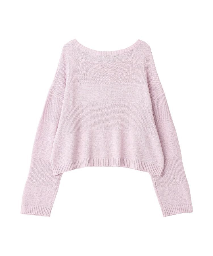 YECCA VECCA「テープヤーンルーズニットプルオーバー」|ニット・セーター|