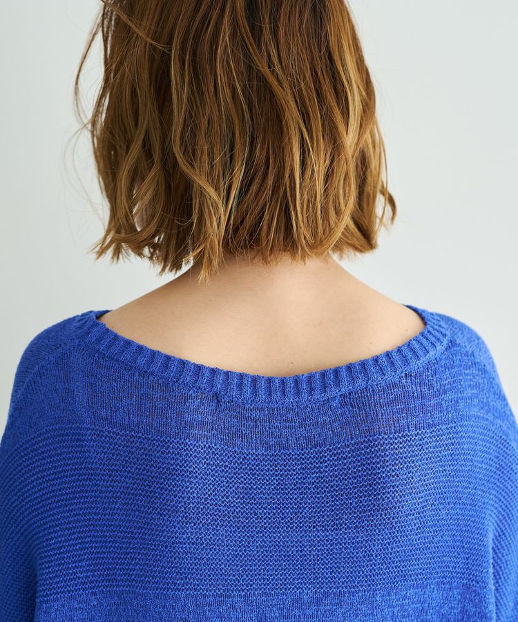 YECCA VECCA「テープヤーンルーズニットプルオーバー」|ニット・セーター|