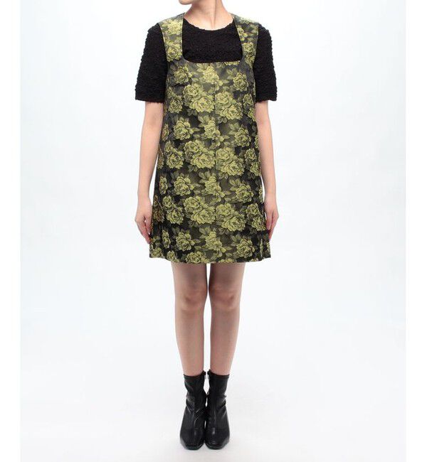 allureville「【GANNI(ガニー)】 JQ MINI DRESS」|オールインワン|