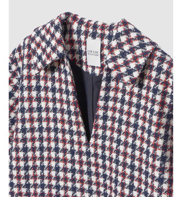 LOULOU WILLOUGHBY「【LOULOU WILLOUGHBY】トリコロールツイードワンピース」|チュニック|