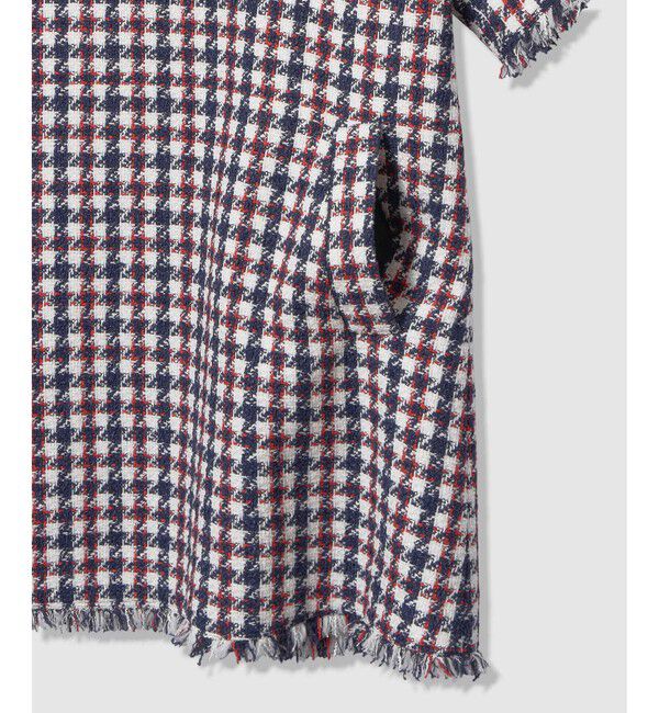 LOULOU WILLOUGHBY「【LOULOU WILLOUGHBY】トリコロールツイードワンピース」|チュニック|