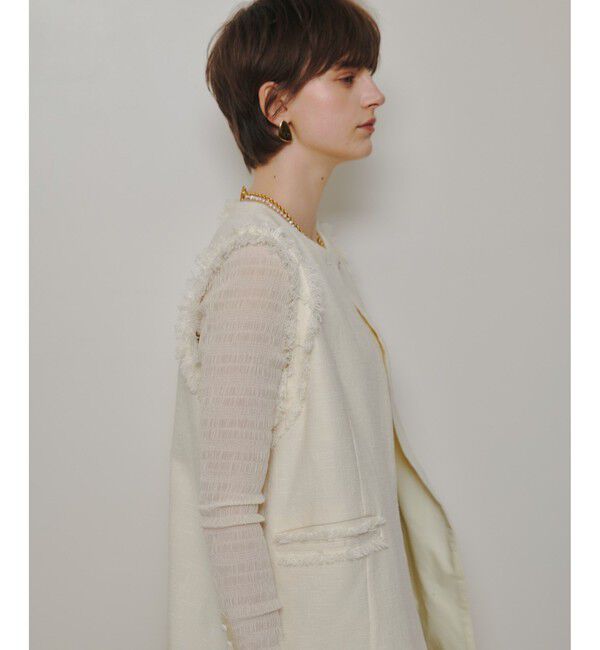 allureville「ミックスツイードフレアジレ」|その他|