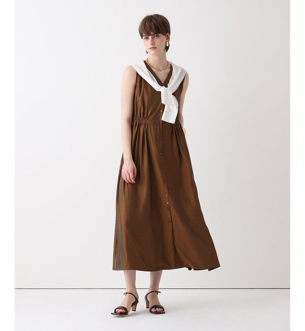 allureville「ドロストオープンドレス」|ワンピース|