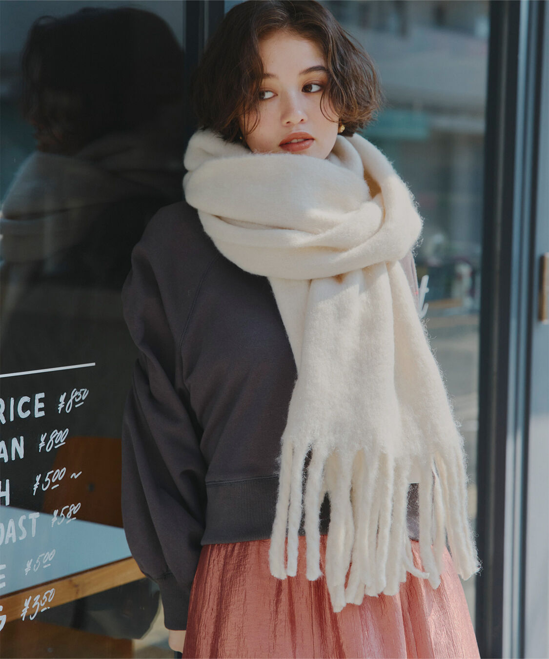 titivate「ボリュームマフラー」|マフラー|