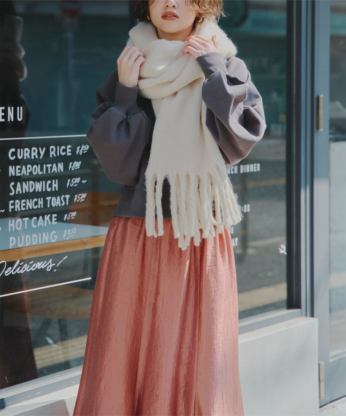 titivate「ボリュームマフラー」|マフラー|