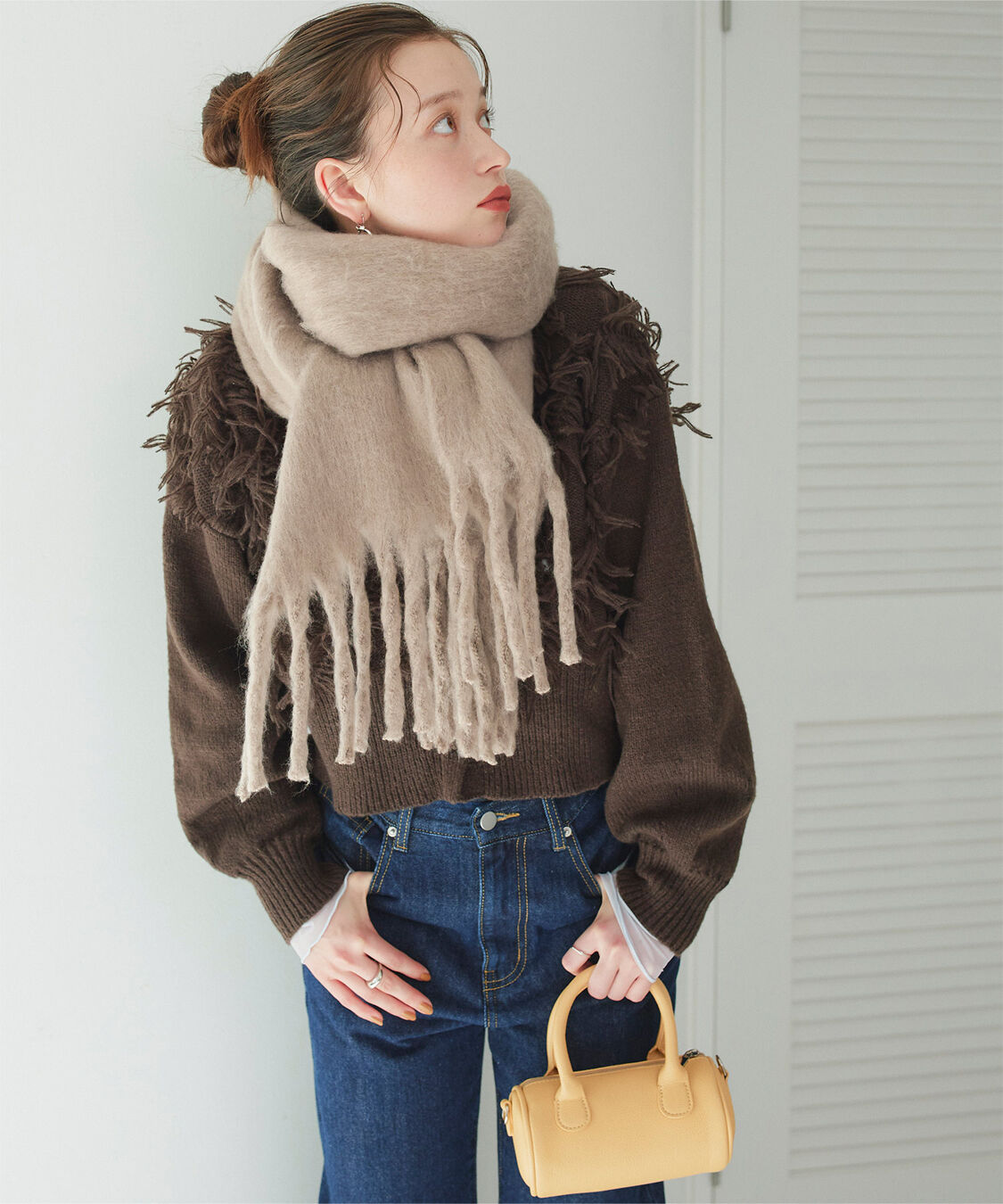 titivate「ボリュームマフラー」|マフラー|