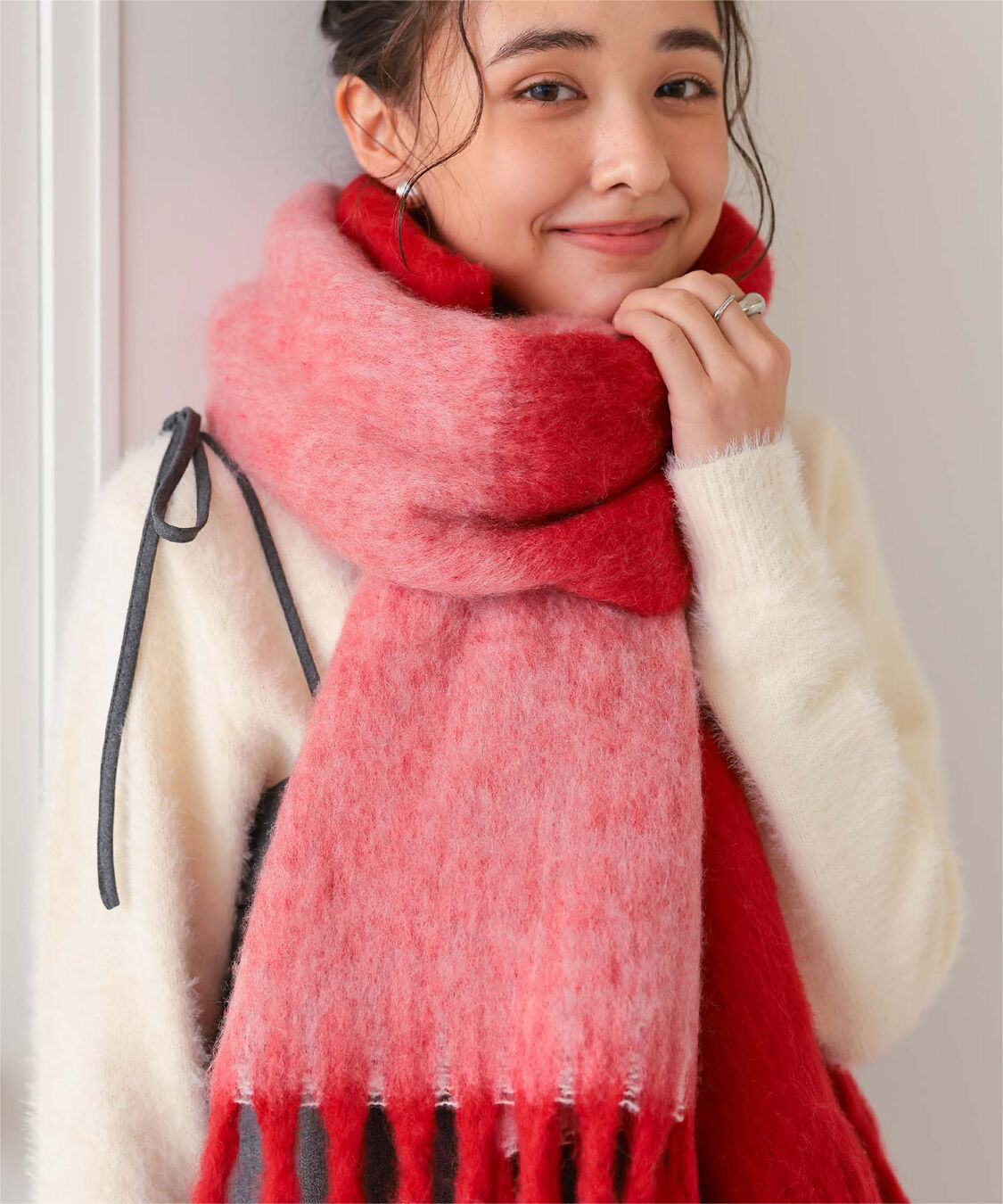 titivate「ボリュームマフラー」|マフラー|