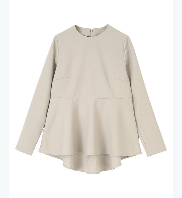 ur's「クルーネックペプラムプルオーバー」|Tシャツ・カットソー|