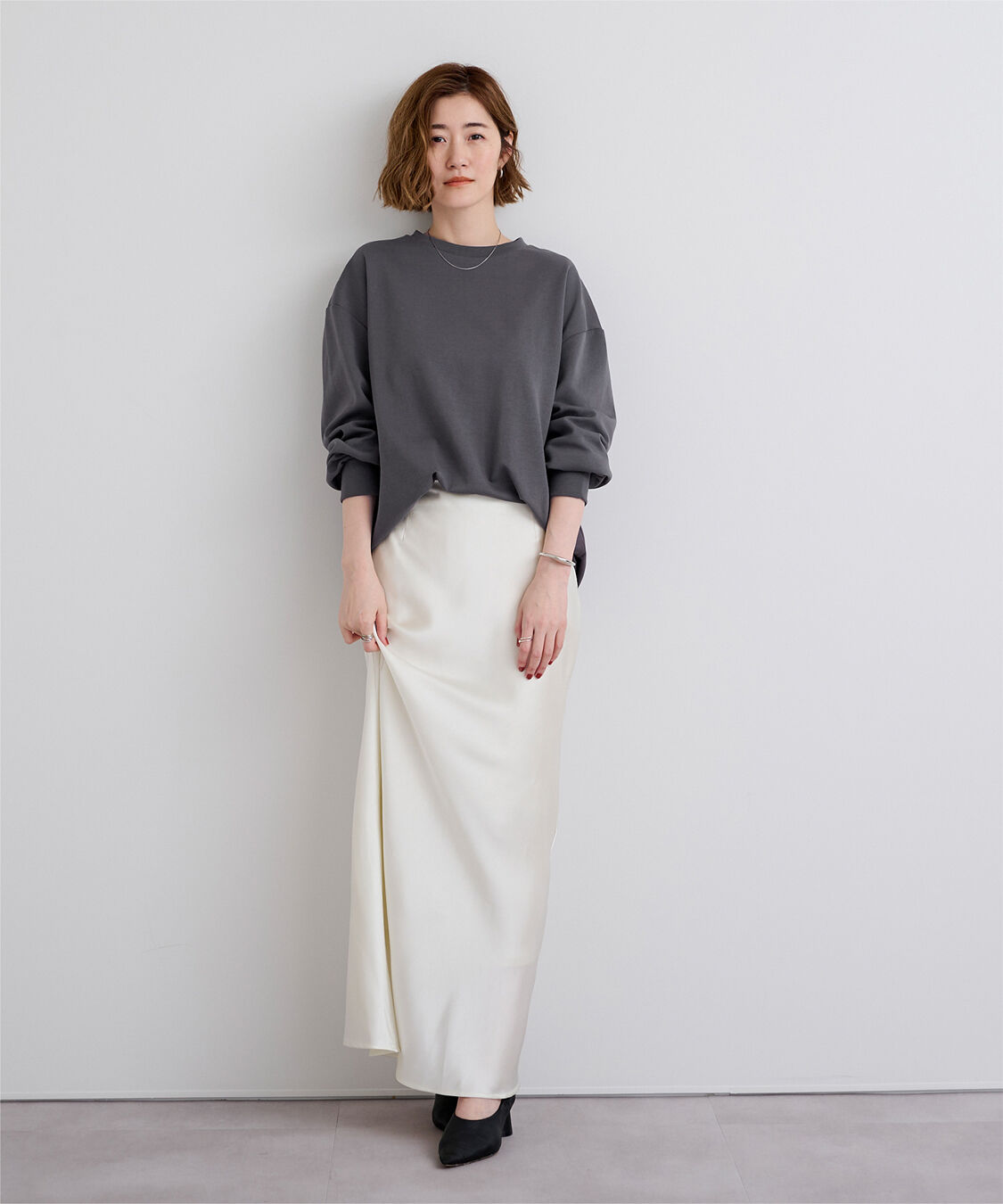 ur's「ベーシックロングTシャツ」|Tシャツ・カットソー|