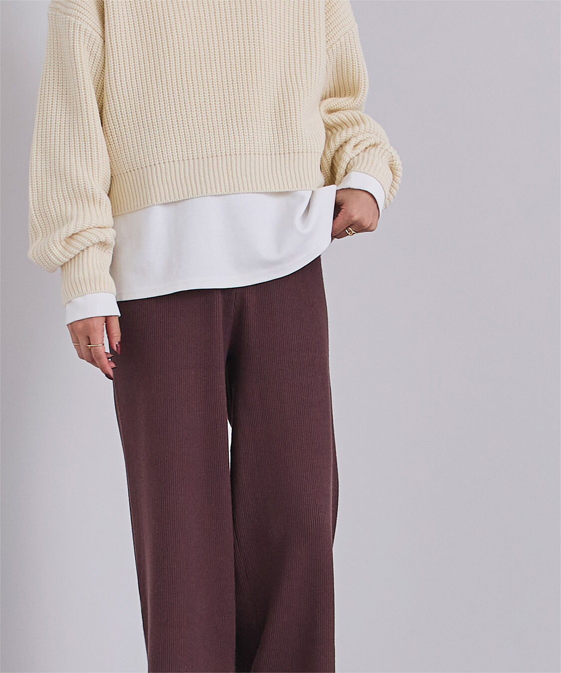 ur's「ベーシックロングTシャツ」|Tシャツ・カットソー|