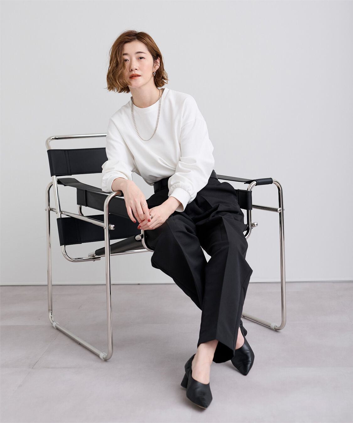 ur's「ベーシックロングTシャツ」|Tシャツ・カットソー|