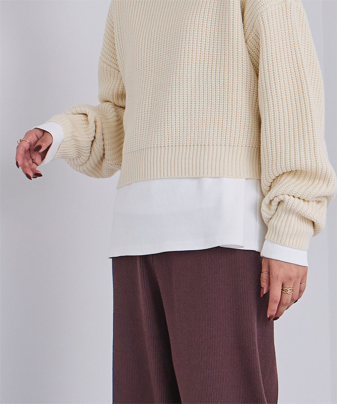 ur's「ベーシックロングTシャツ」|Tシャツ・カットソー|