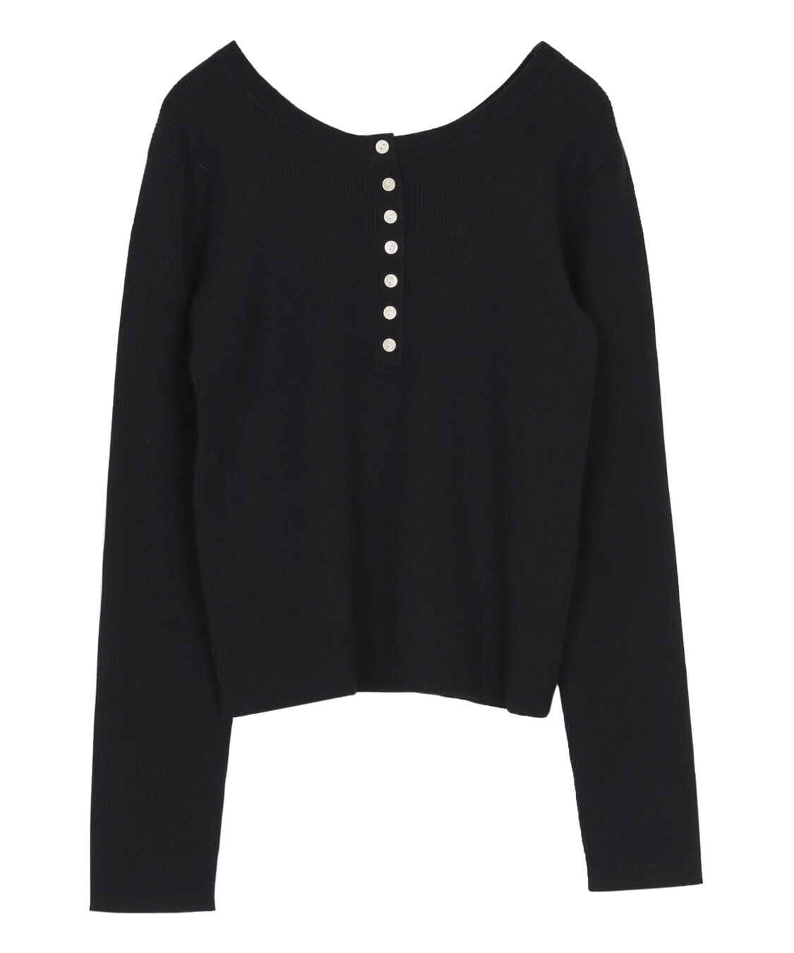 titivate「前後2wayUVケア/抗ピルヘンリーネックリブニット」|ニット・セーター|