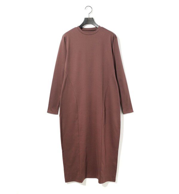 MIDIUMISOLID「MIDIUMISOLID for Ladies ウエストシェイプコクーンワンピース」|ワンピース|