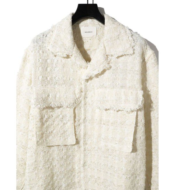 MIDIUMISOLID「MIDIUMISOLID Men&rsquo;s ブライトツイードブルゾン」|その他|