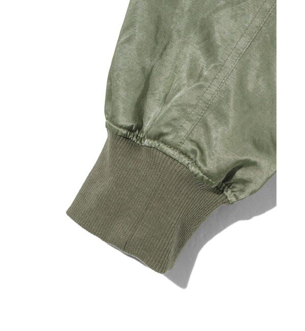 MIDIUMISOLID「MIDIUMISOLID Men&rsquo;s ブリーチサテンMA-1」|テーラードジャケット|