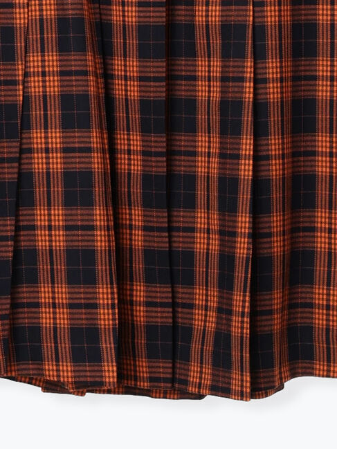 Te chichi「チェックアソートロングプリーツスカート」|スカート|