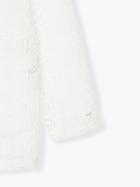 Te chichi「【Atelier ChouChou】オーガンジーレースダブルジャケット」|その他|