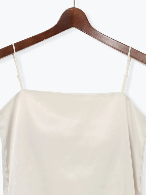 Te chichi「カットサテンカップ付きキャミソール《2026 spring catalog item》」|キャミソール|