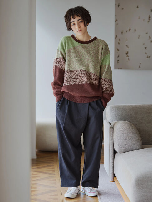 SM2「グラデーションニットプルオーバー」|ニット・セーター|