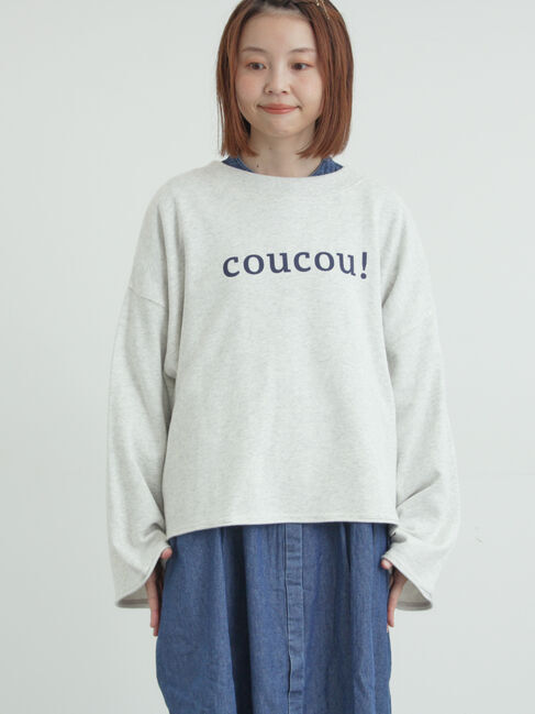 Samansa Mos2「シンプルロゴアソート裏起毛スウェット」|Tシャツ・カットソー|