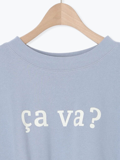 Samansa Mos2「シンプルロゴアソート裏起毛スウェット」|Tシャツ・カットソー|