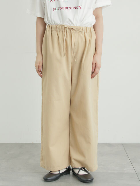 Samansa Mos2「【イージーケア】イージーストレートパンツ」|その他|