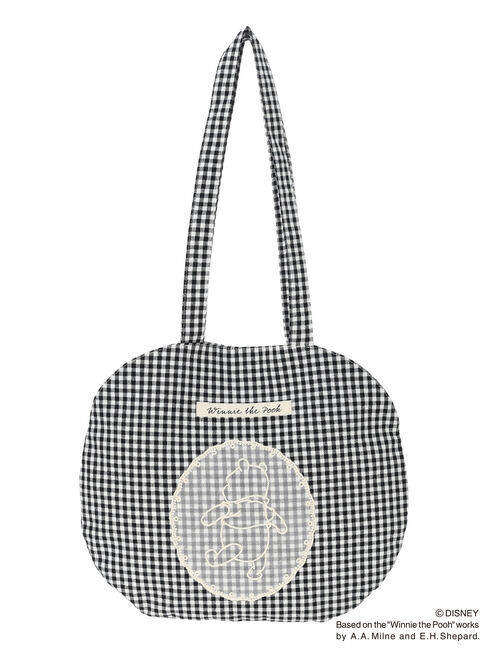 Samansa Mos2「【Disney】くまのプーさん/レース付き丸バッグ」|その他|