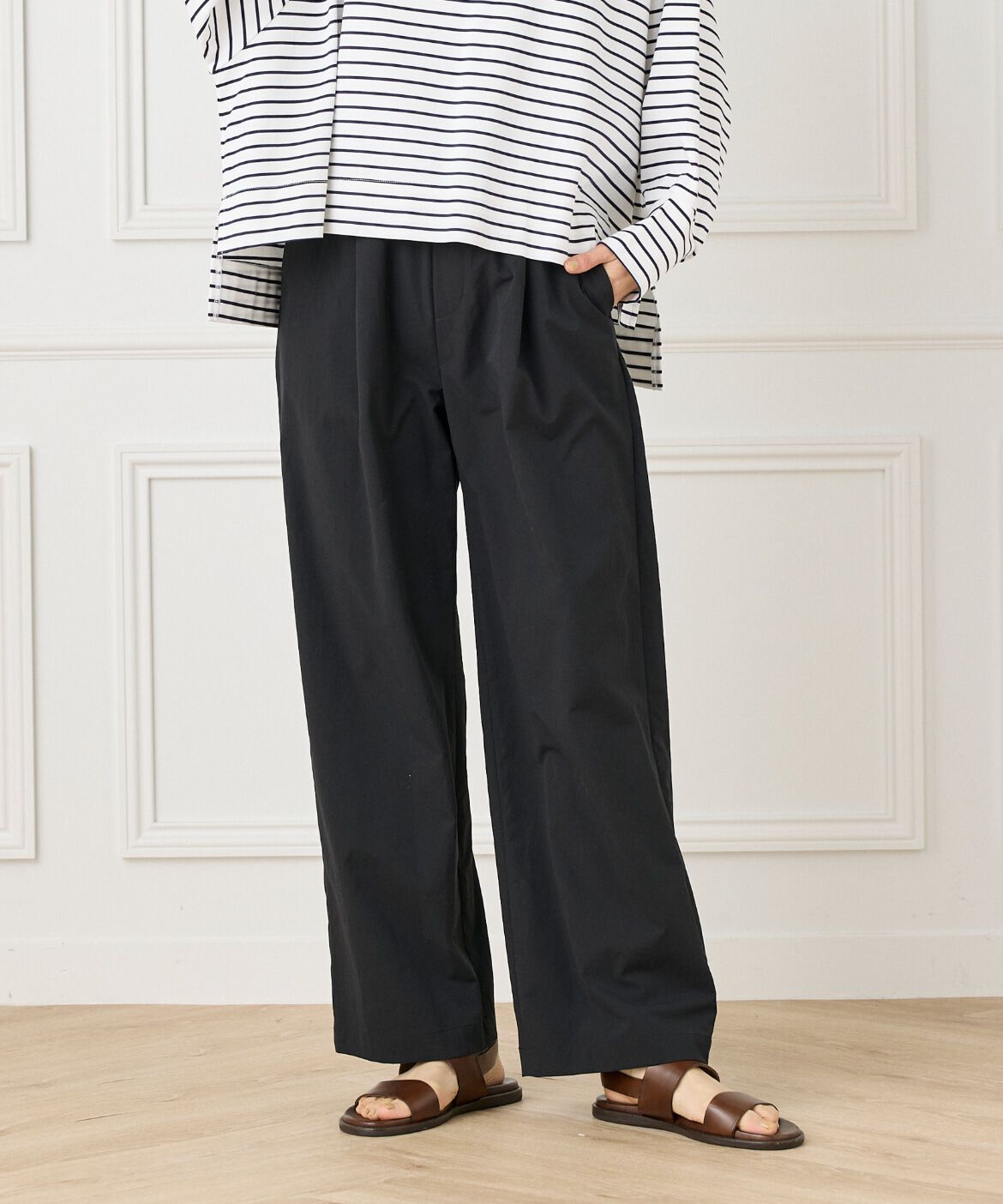 DAY by DAY it&rsquo;s international「イージーシルエットパンツ」|その他|ブラック