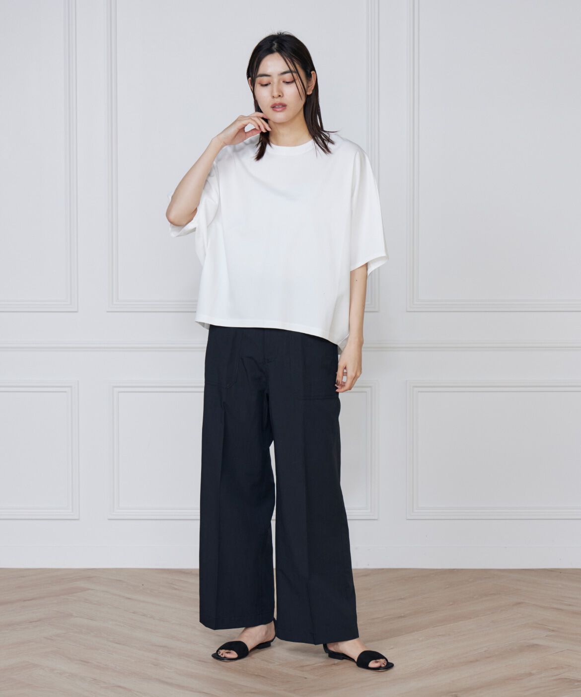 DAY by DAY it&rsquo;s international「バックジップTシャツ  」|Tシャツ・カットソー|