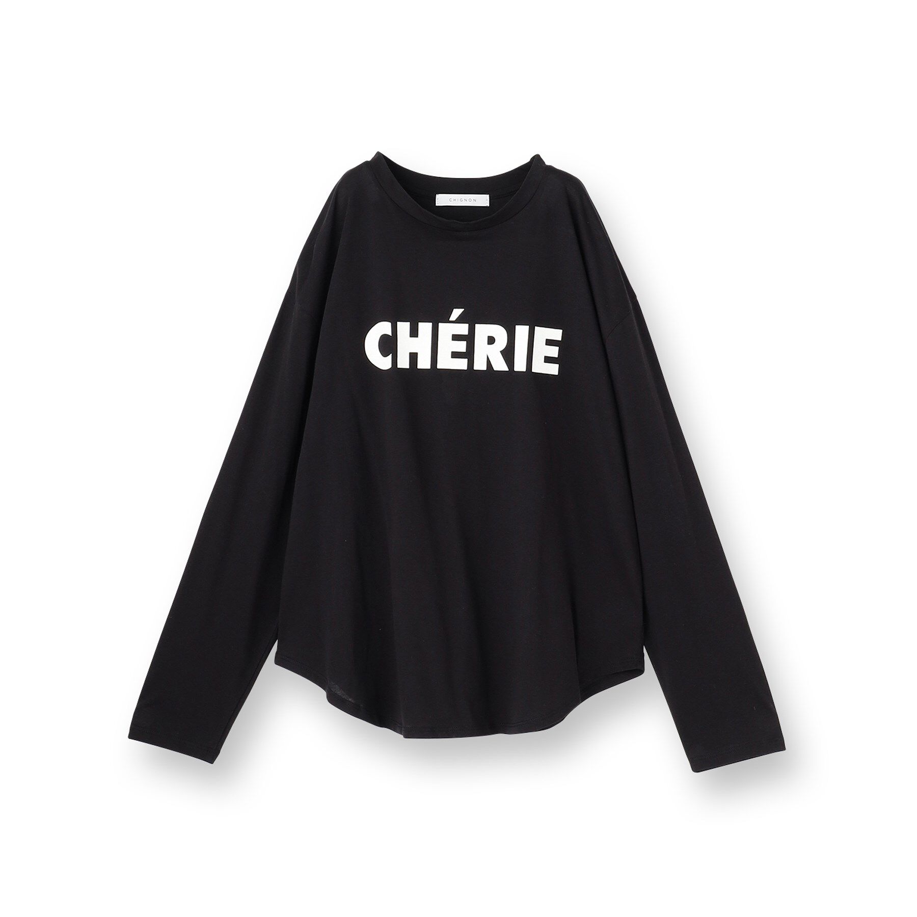 UNTITLED「【CHIGNON】CHERIE シンプルロゴTシャツ」|Tシャツ・カットソー|