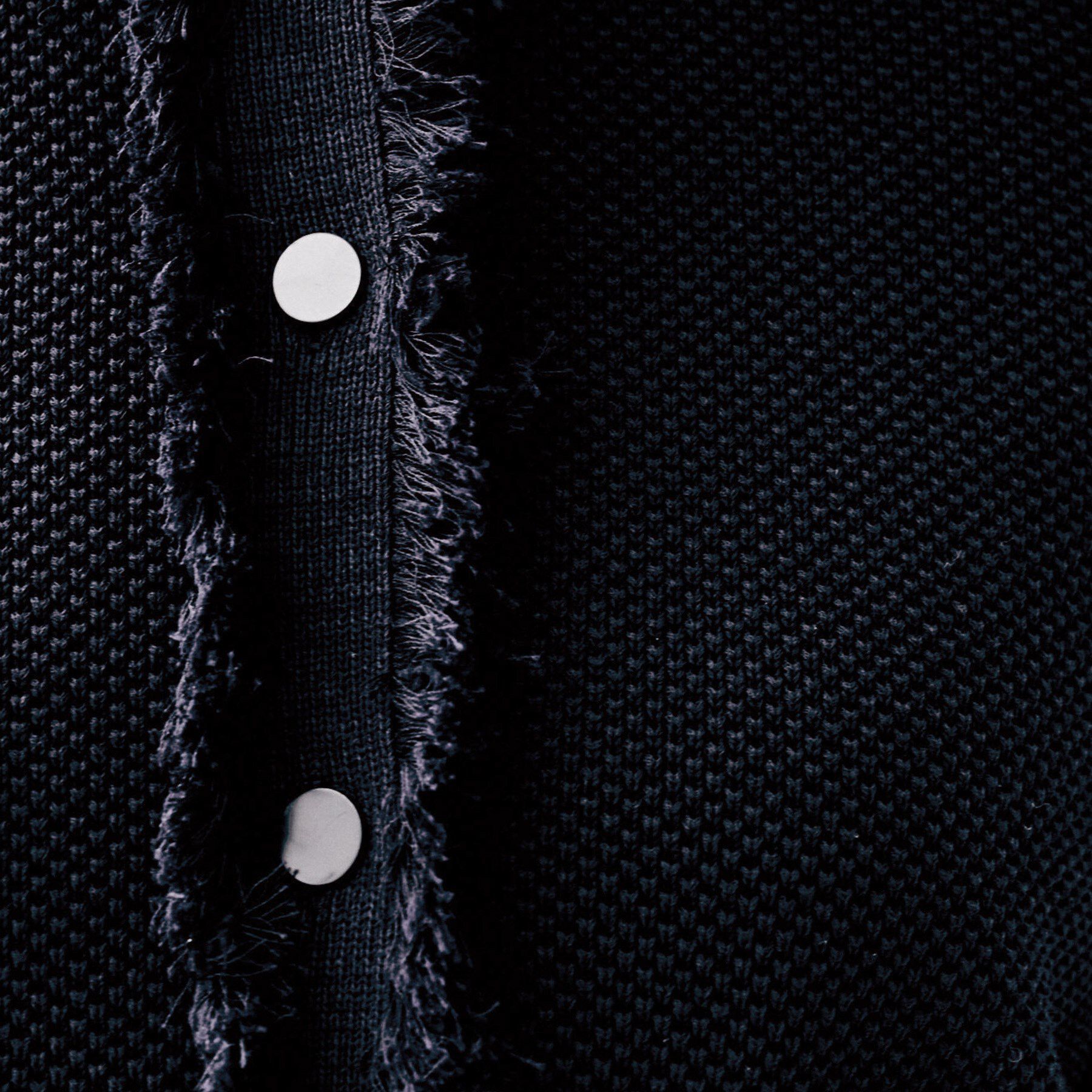 UNTITLED「【洗える/ジャケット風】ツイードニットカーディガン」|カーディガン|